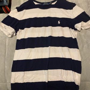 striped polo t